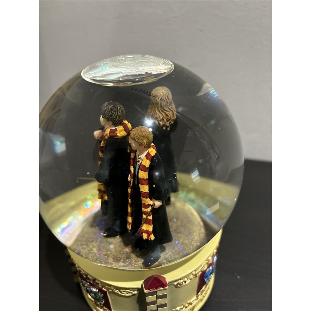 Harry Potter Trio San Francisco Music Box Waterglobe Hermione Ron "Hedwigs Theme - Picture 5 of 17